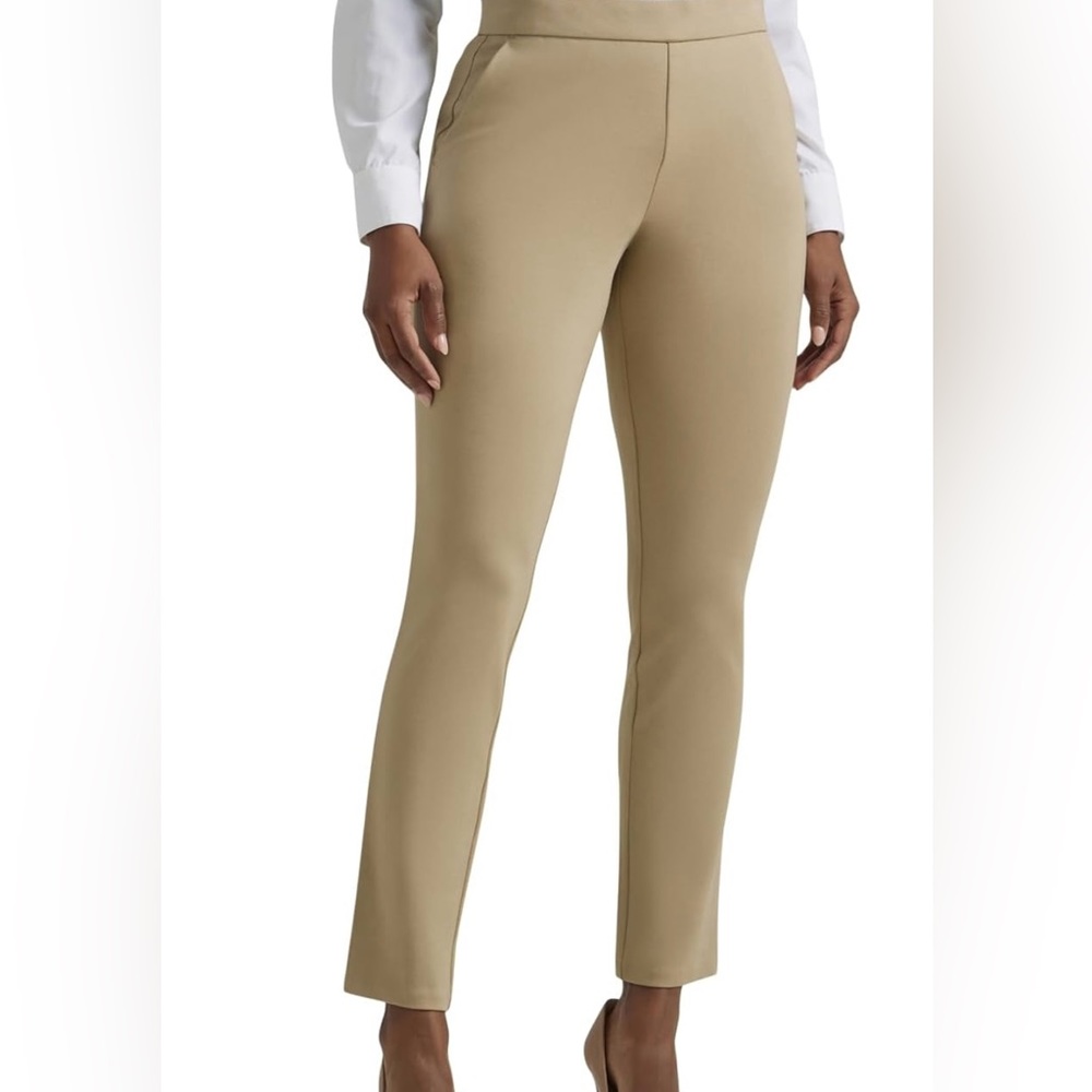 NWT Lee Women's Petite Ultra Lux Comfort Any Wear Slim Ankle Pant